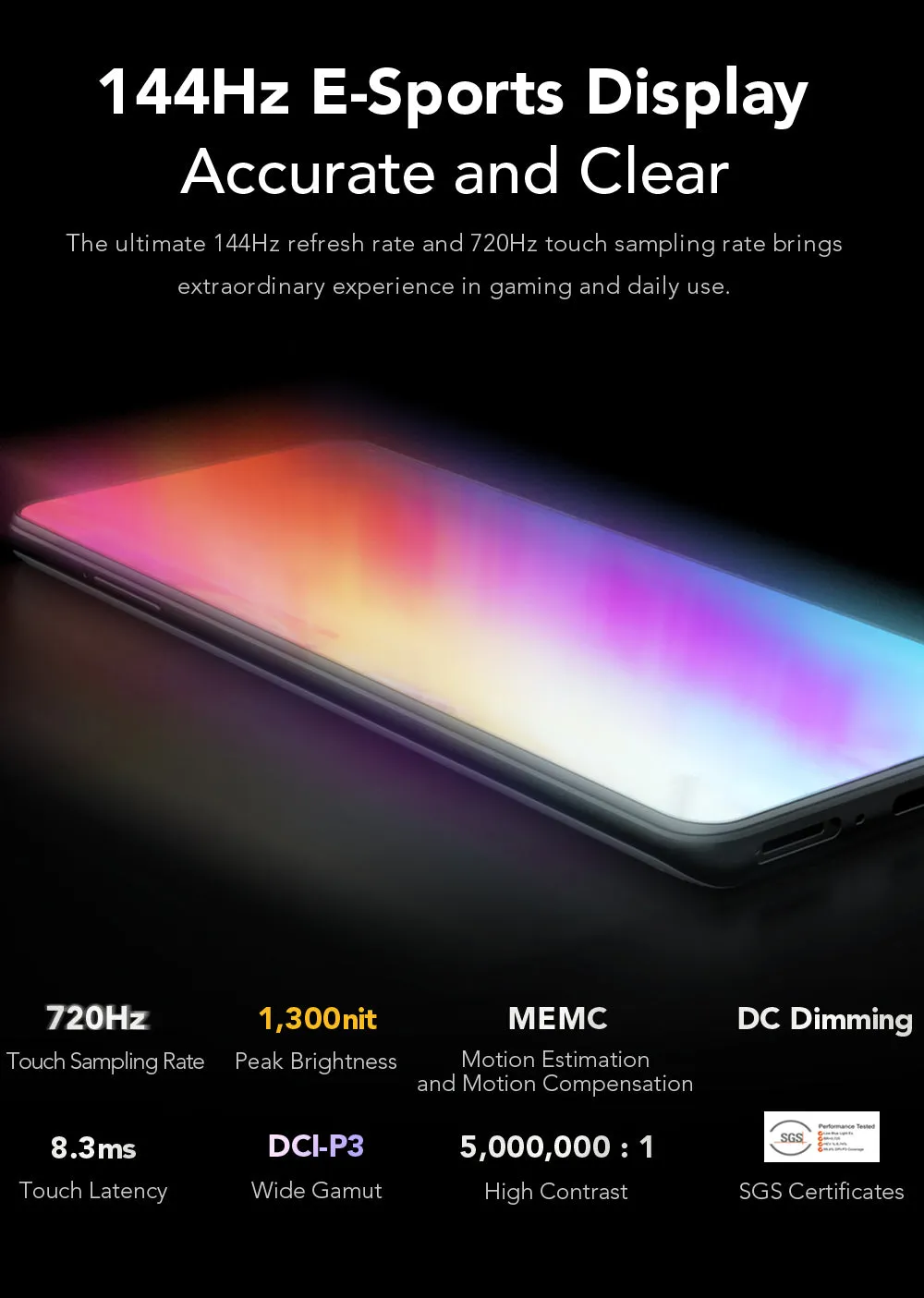 Teléfono Black Shark 5 Pro con 8 GB o 12 GB en RAM y 128 GB o 256 GB en ROM Colores Negro y Gris