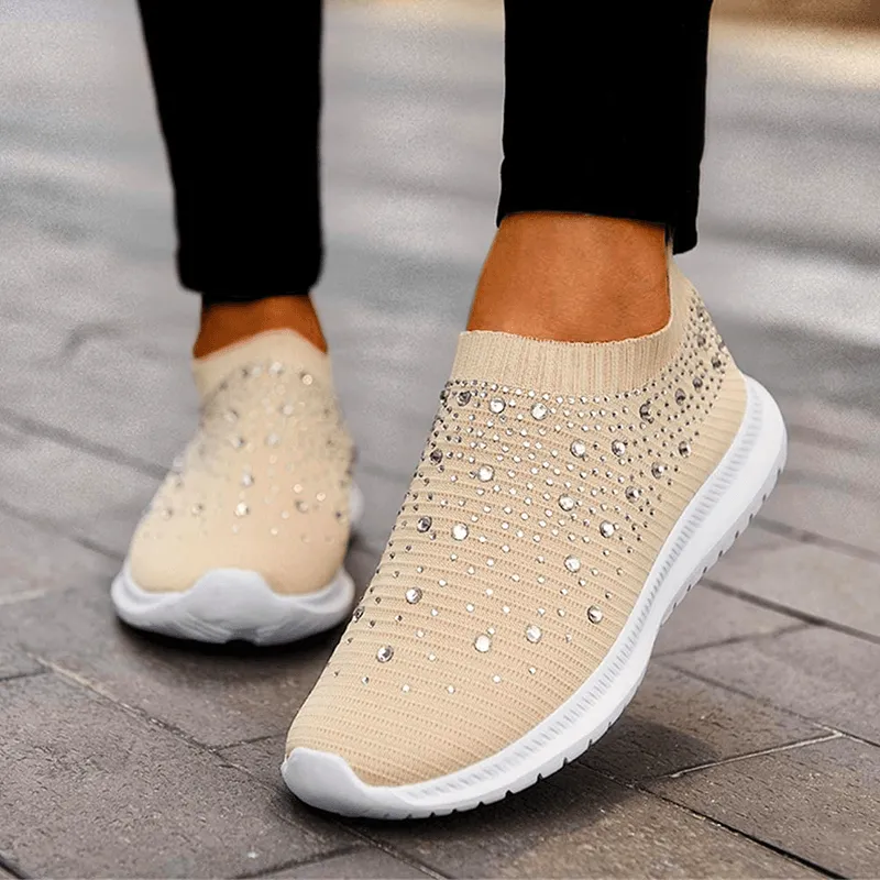 Tênis Feminino Crystal Brilhante