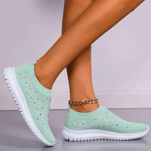 Tênis Feminino Crystal Brilhante