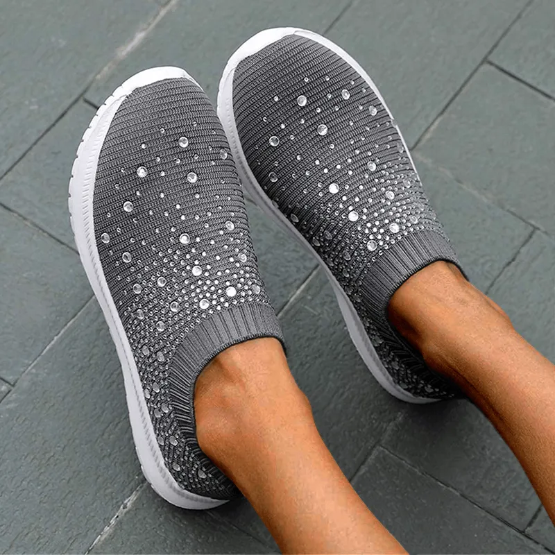 Tênis Feminino Crystal Brilhante
