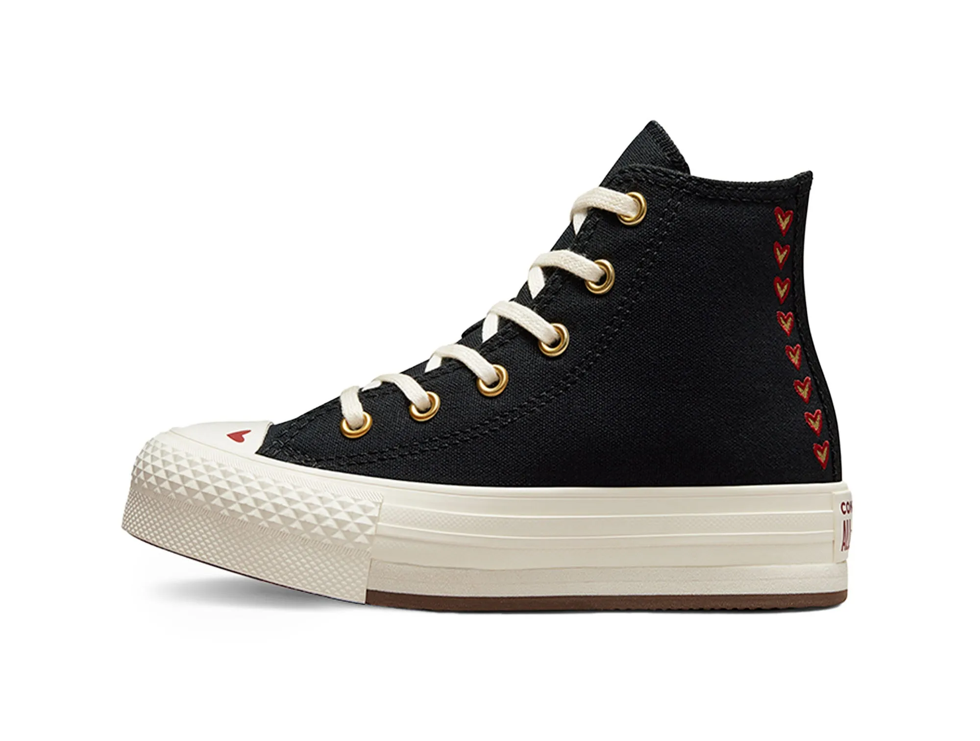 Zapatilla Converse Chuck Taylor Eva Lift Hi Junior Negro