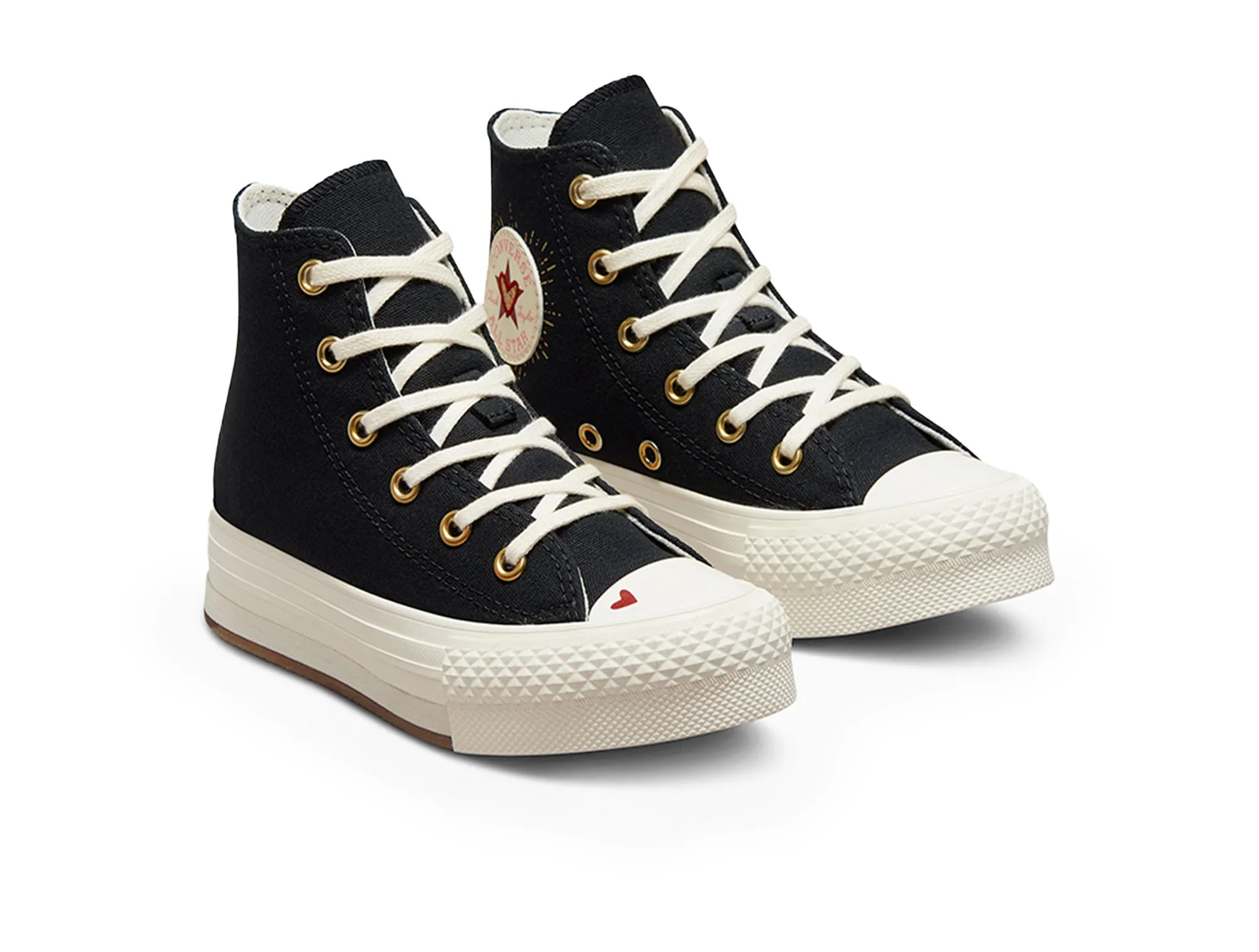 Zapatilla Converse Chuck Taylor Eva Lift Hi Junior Negro