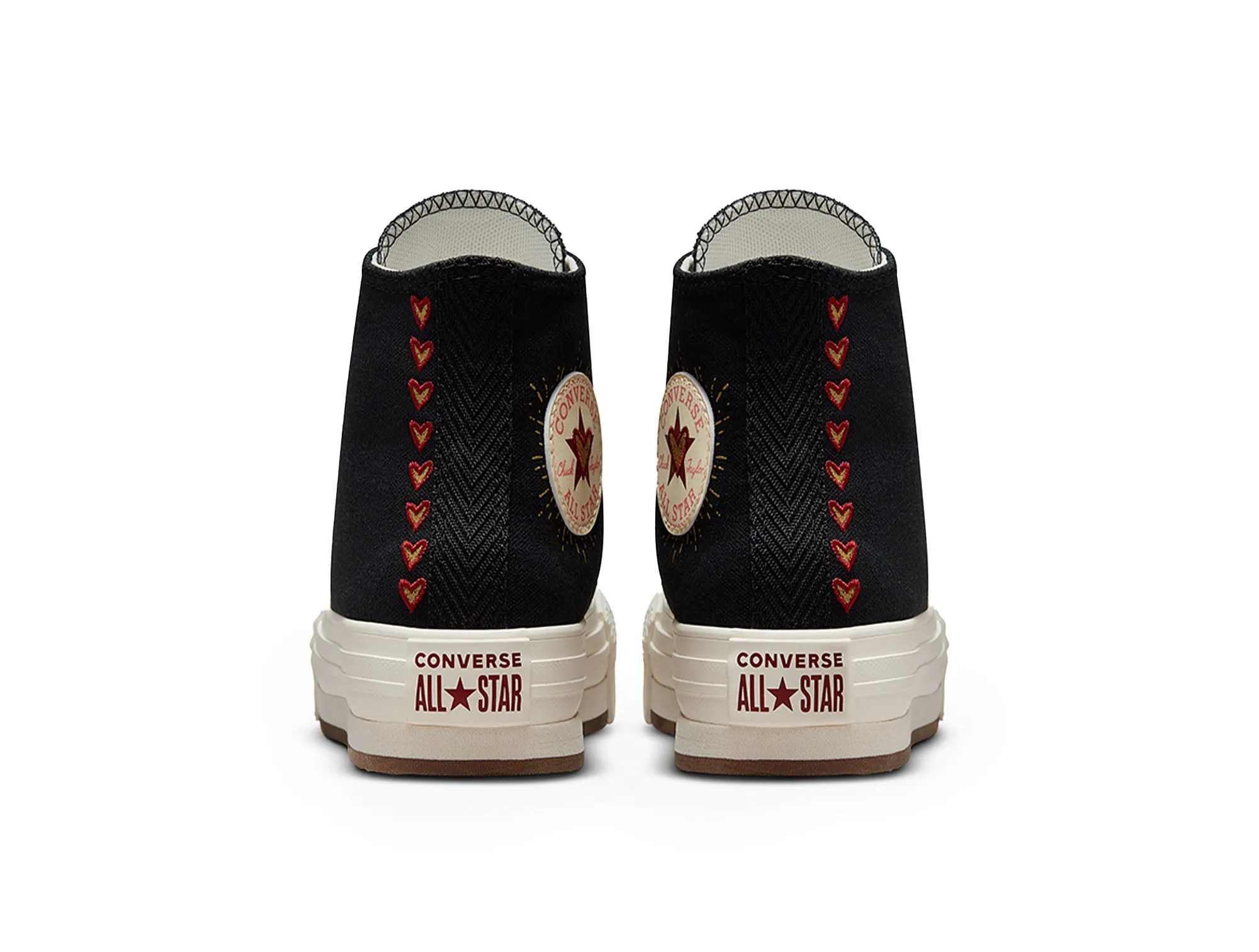 Zapatilla Converse Chuck Taylor Eva Lift Hi Junior Negro